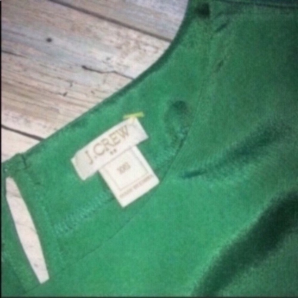 J. Crew Scalloped & Laser Cut Bottom Blouse - Picture 3 of 4